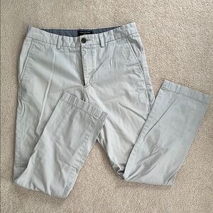 Banana Republic Gray Aiden Fit Chinos